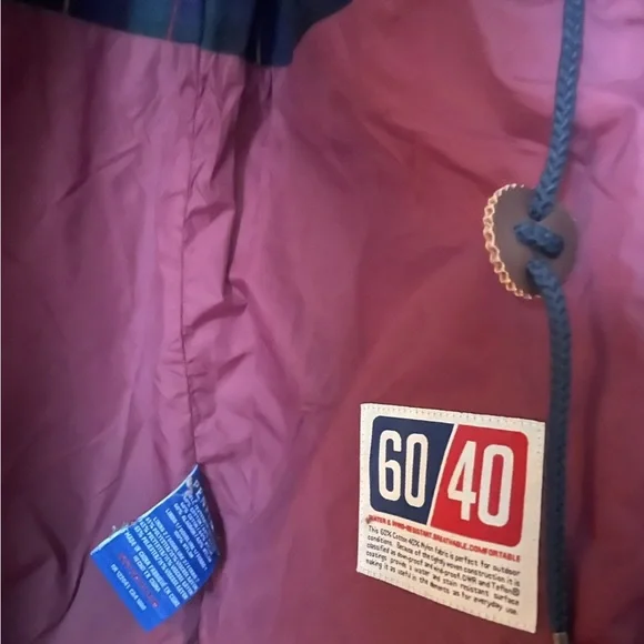 Penfield 60/40 Hooded Parka Utility Jacket in Navy Blue Size Large - Picture 11 of 13